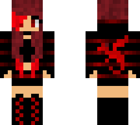 flaming dragon girl