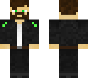 jacket and beard (green)