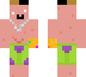 patrick star + thanos + x