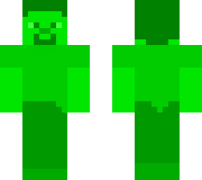 plastic green steve