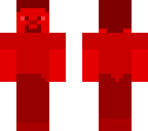 plastic red steve