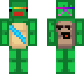 rainbow ninja turtle