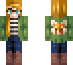 red panda girl