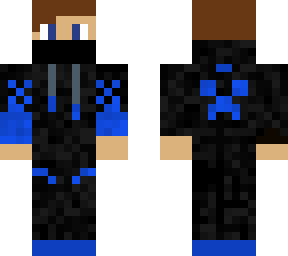 cool boy blue ninja