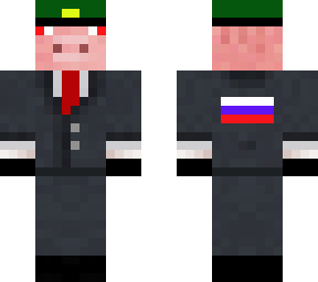 evil russia pig