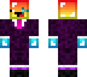 iskall rainbow derp with suit