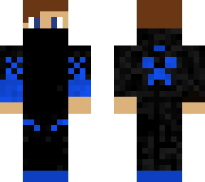 ninja with blue