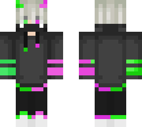 puple and green boi