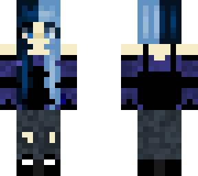 blue hair combat
