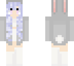 cute soft bunny girl