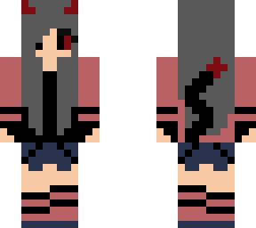 devil girl gray hair