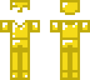ghost armour in gold