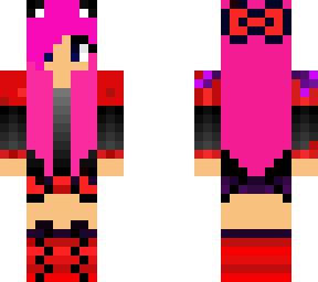 pink and red skin