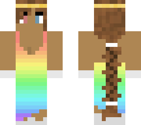 the rainbow dress