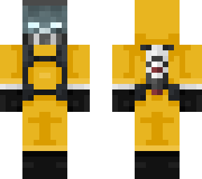 traje amarillo