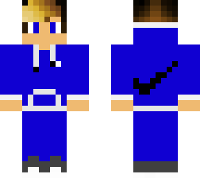 blonde hair boy with blue adidas