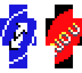 blue reverse card fox