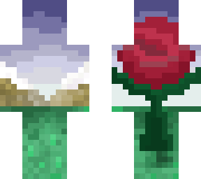 flower and mountains