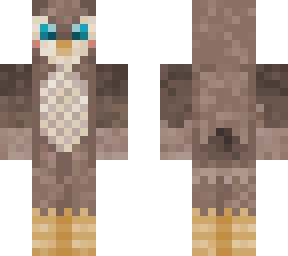 owl with blue eyes