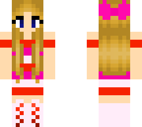 blonde valentine's girl