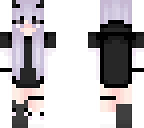 cute demon pastel hair egirl