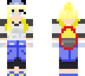 pokemon blond haird skin