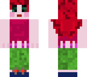 red haired summer look(version 1 )