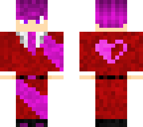 valentines day flames suit