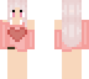 valentines girl w/ magenta colour eyes