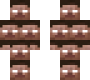 weird cursed herobrine