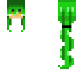 {green ponytail}