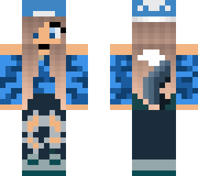 blue camo me!