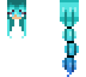 cyan hair base