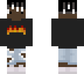 Drippy Lil Black Dude | Minecraft Skin