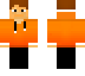 orange hoodie biy