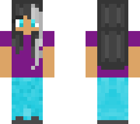 purple shirt girl