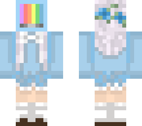 tv head (blue)