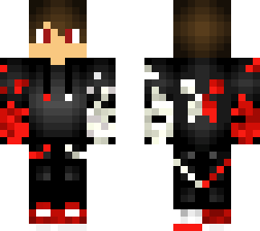 white and red creeper boy