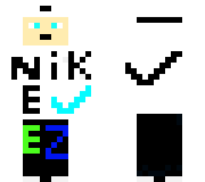 white skin skypvp ez und nike