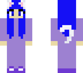 blue and white cat ?