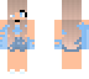 blue girl