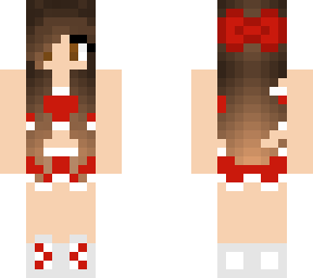 cute red cheerleader