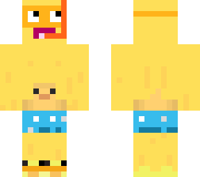 epic in a swim suit
