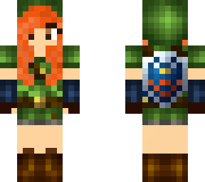 female link (red hair)