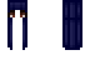 midnight blue hair base