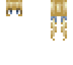 blonde pigtails hair base