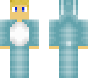 boy in bunny suit