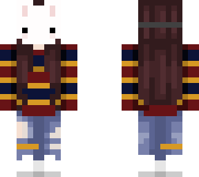 bunny mask girl