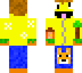 crazy backwards troll skin