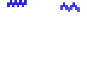dark blue leave crown base